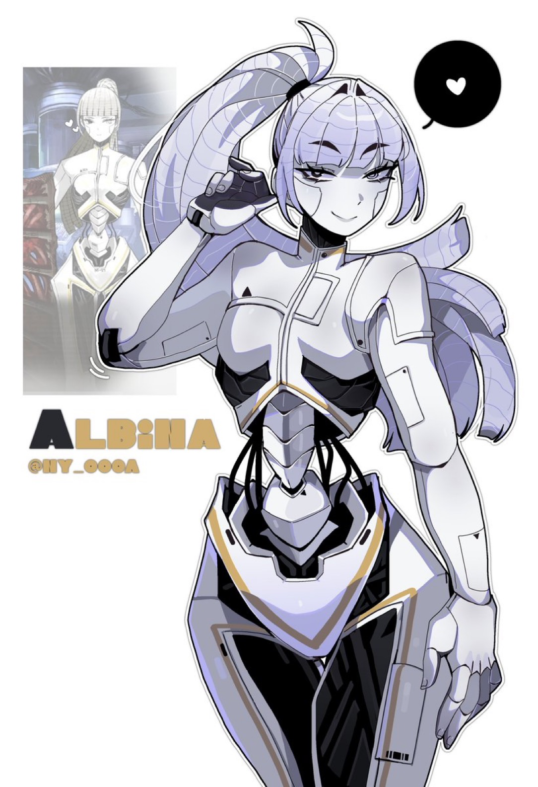 Albina, Artist of the Ring Finger