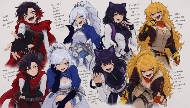 Fucking Evil- Team RWBY Vol 7-9