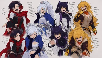 Fucking Evil- Team RWBY Vol 7-9