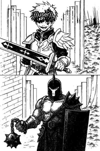 Juggermon stole your kingdom and wife, soo now you lowkey need to beat him into a pulp 