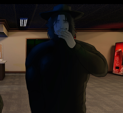 The man from the shadow
