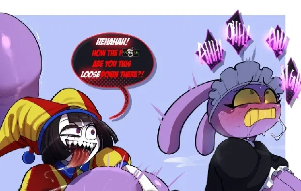 Maid Jax and Evil Pomni RE-UPLOAD