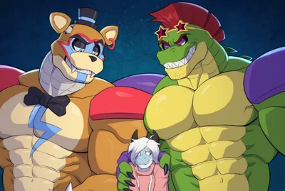 Montgomery Gator /Monty + Glamrock freddy- Collection 