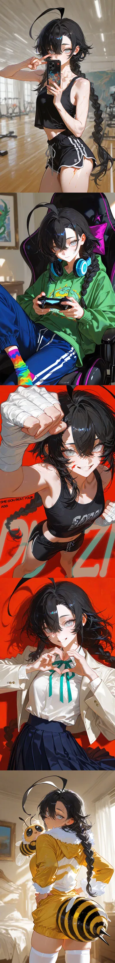 Float like a butterfly, sting like a bee | Du Zi, your 'gorilla' girlfriend