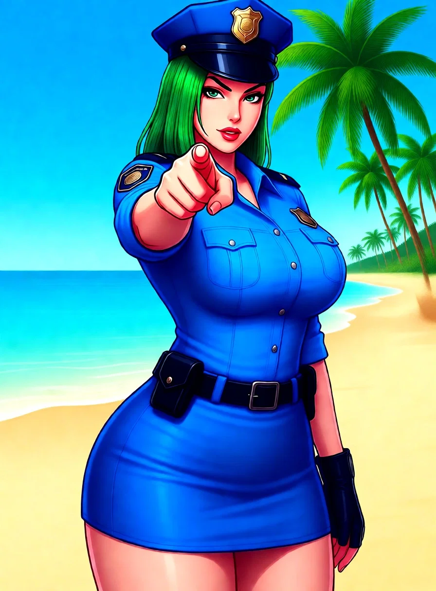Beach Patrol Interrogation
