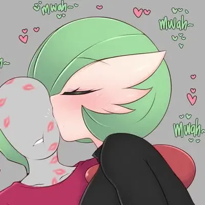 Gardevoir needs to test her lipstick!?!
