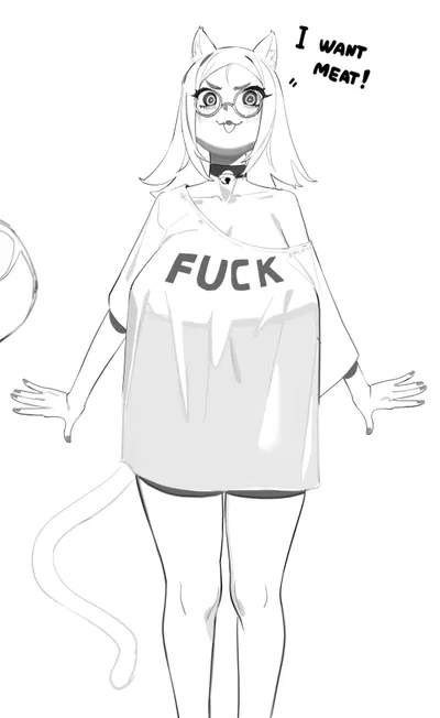 Peanut - Adopted Cat Girl