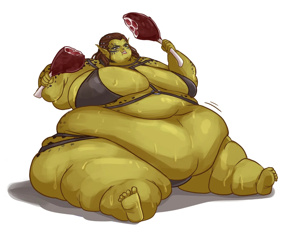 Lae'zel (Feedee in denial)