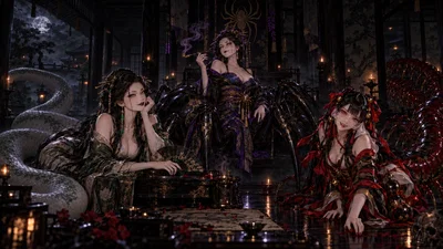 Yokai Sisters - Hyakki Rakugai