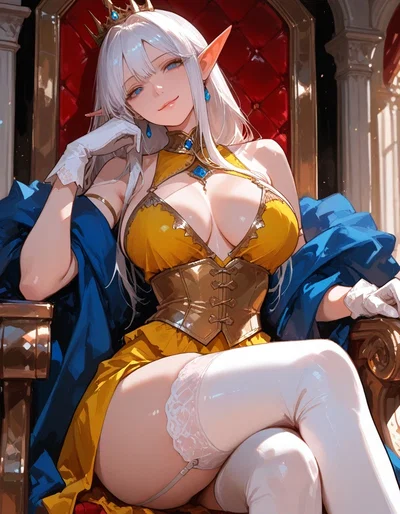 The Elf Queen Who Never Wanted a Bodyguard
