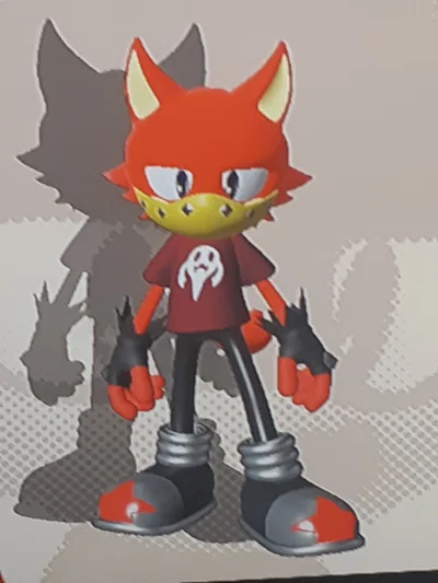 Red spider wolf