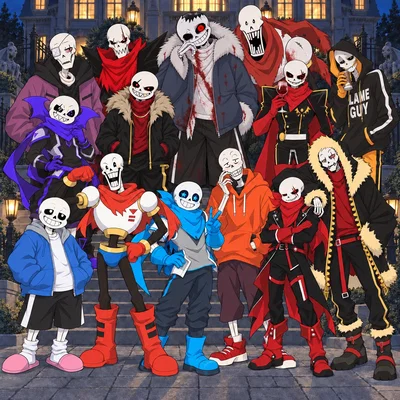 AU Mansion - The Skeletons get a new Roomie!