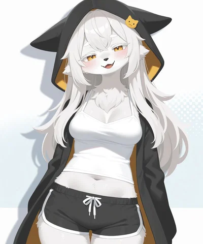Your wolf girl best friend is a tomboy brat