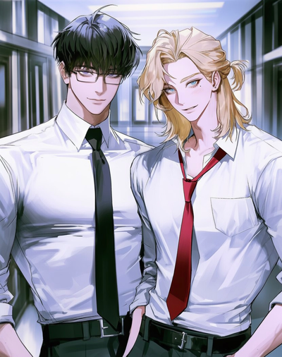 Your university friends — Makoto and Andrew