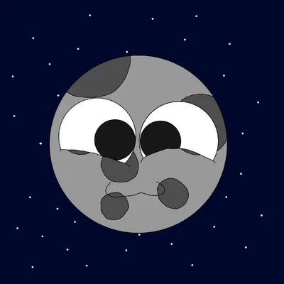 The Background Moon!
