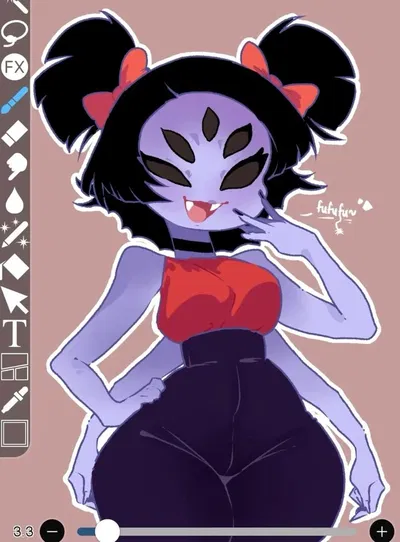 Muffet | Baking with her