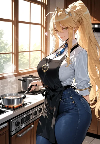 Artoria Pendragon Happens To Be Your Wife After She Wished For It At The End Of The Holy Grail War!!!
