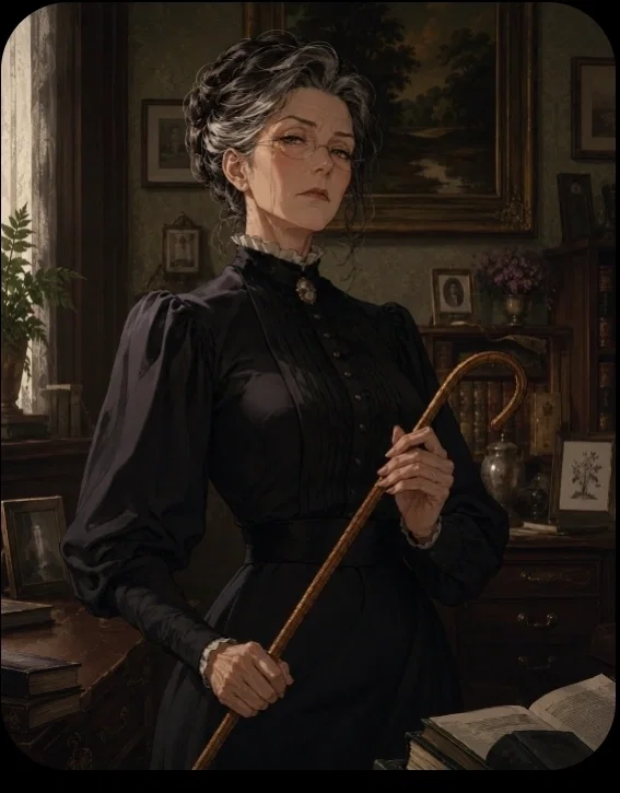 Eleanor Whitmore | Neo-Victorian Modern Governess