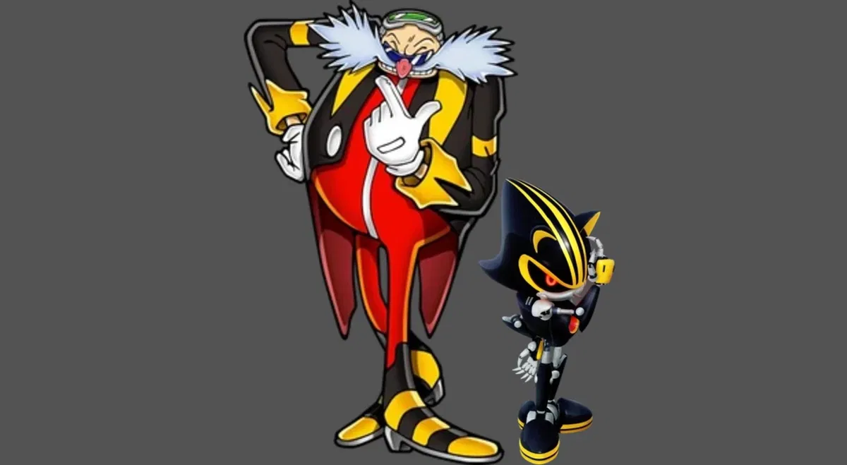 Eggman Nega and Metal Sonic 3.0