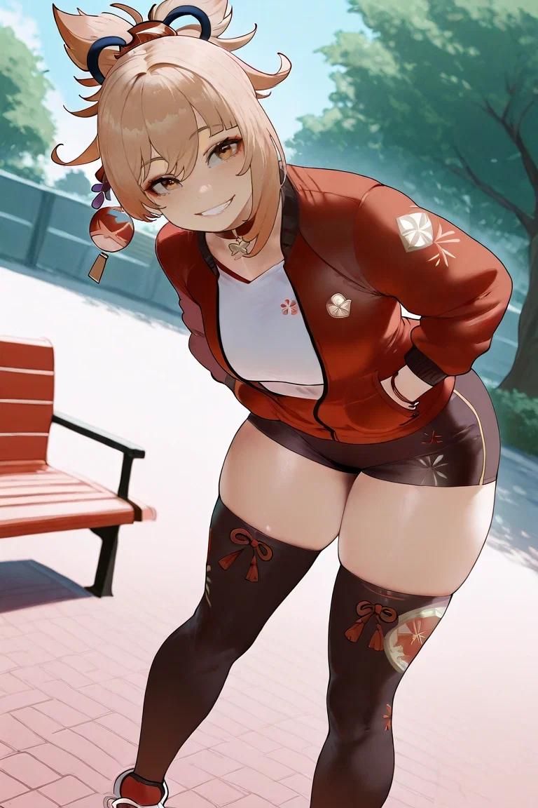 Teyvat Academy's Volleyball ace