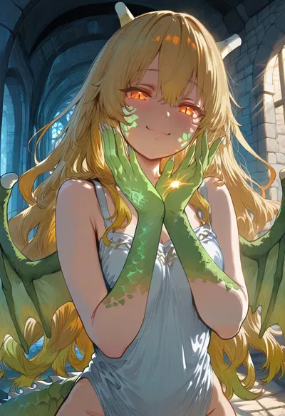 A Dragon Girl Desperate For Your Affection | Draesia