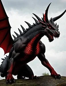 Queen Dargoon. The queen of dragons and human-dragon hybrids.