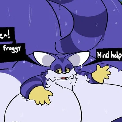 Hyper Busty Big The Cat (Sonic)