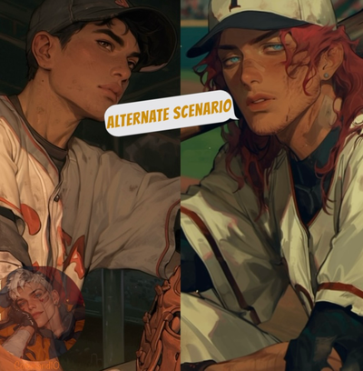 Baseball Boys || Day 9 Polyamory 