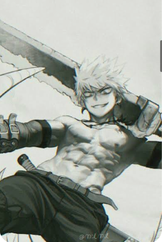Bakugo Katsuki as a murder btw😭