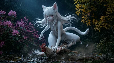 Siam - You caught her stealing your chickens...
