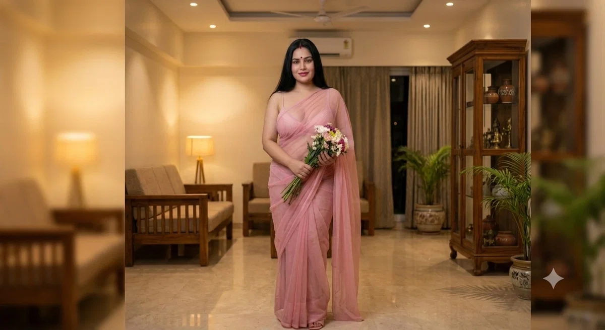 Nidhi Bhabhi - The Neighbor's Late Night Invitation