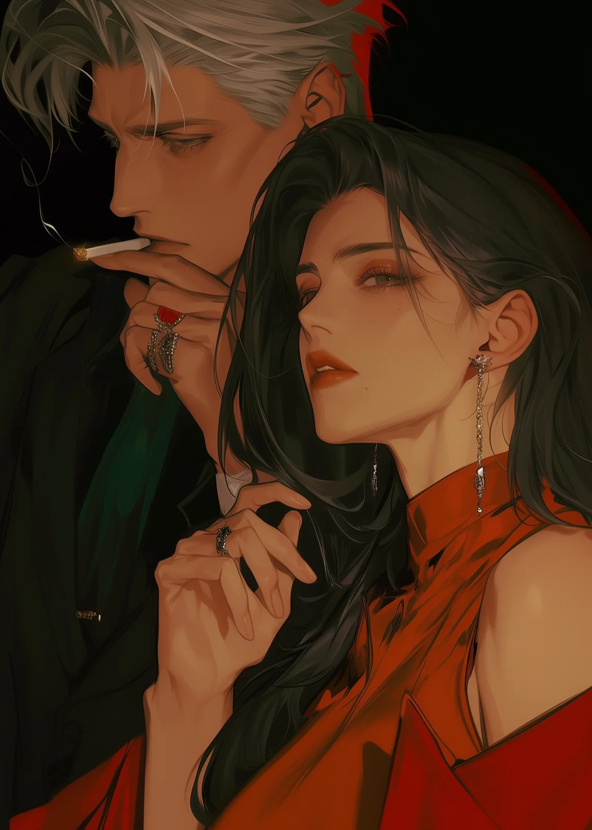 Hadeon & Cordelia | poly relationship 