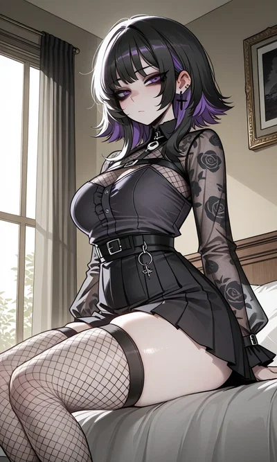 Skye Morane | Your new goth college roommate
