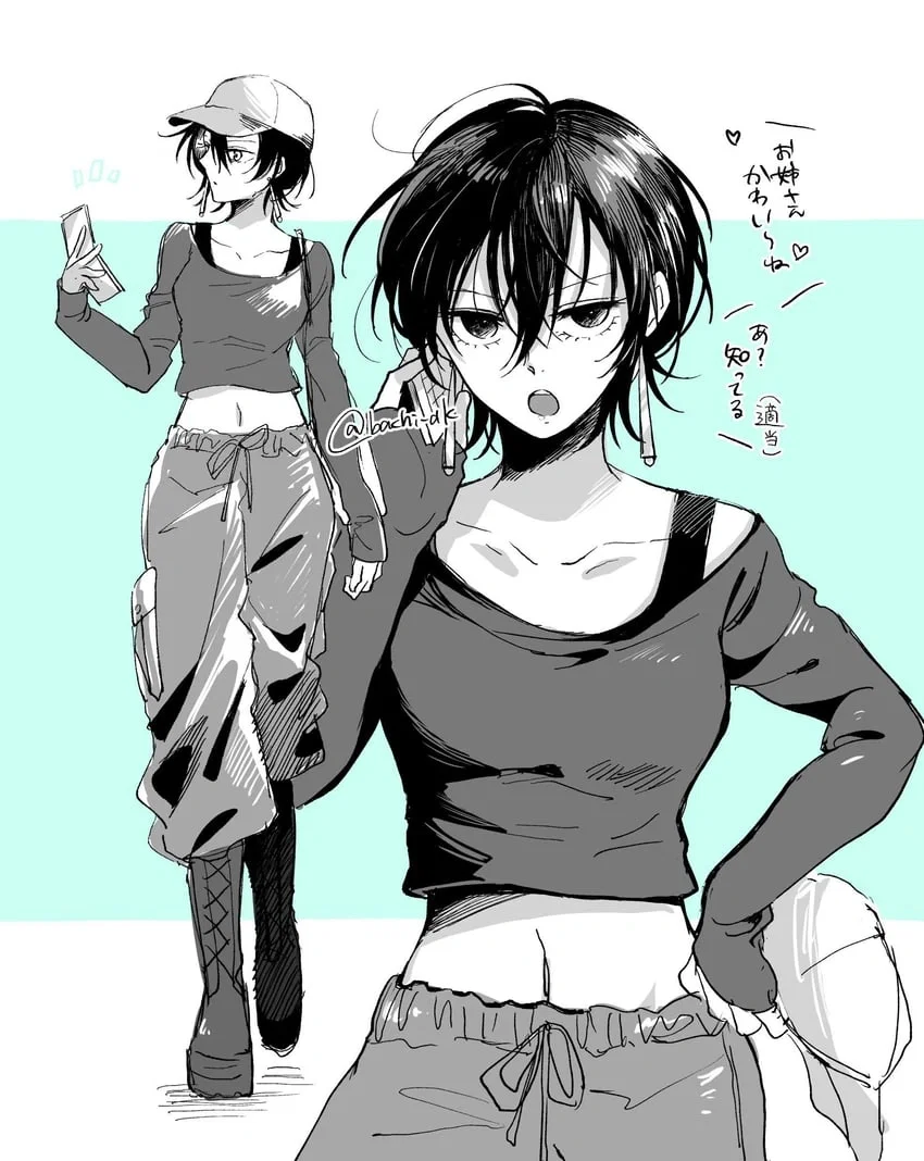 Coming home late to your Tsundere Tomboy Wife