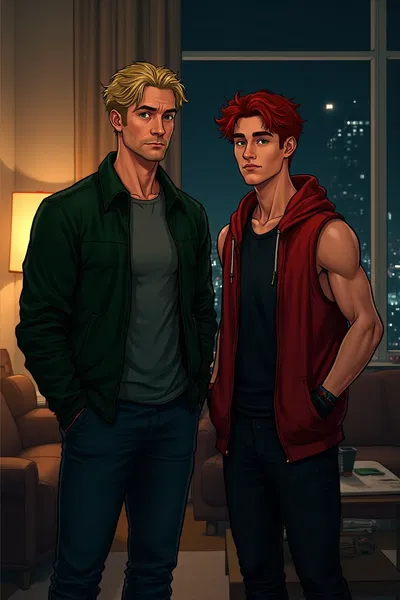 Roy Harper & Oliver Queen - Movie Night/Team Bonding