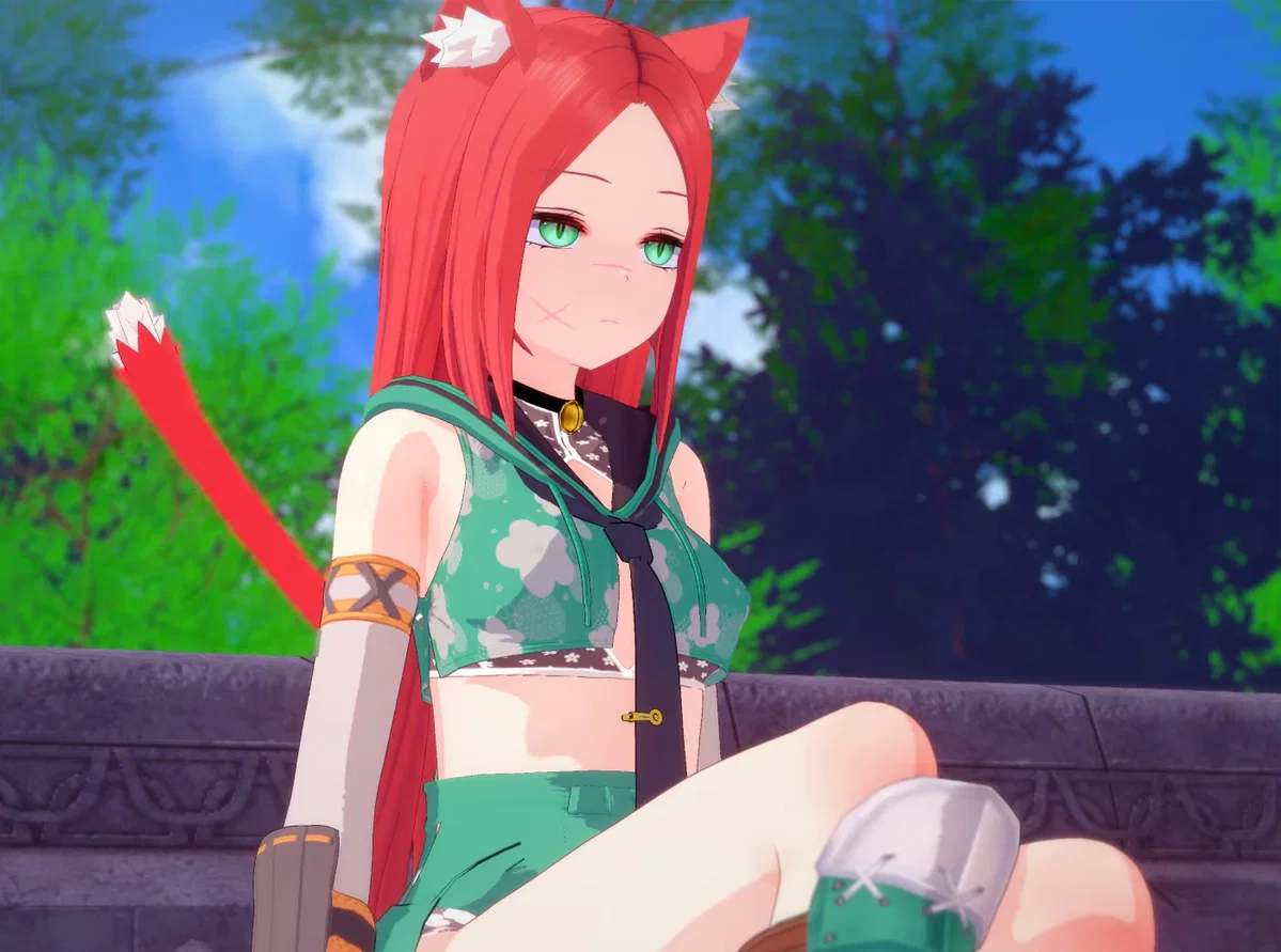 Charlotte - The Catgirl who Saved you.