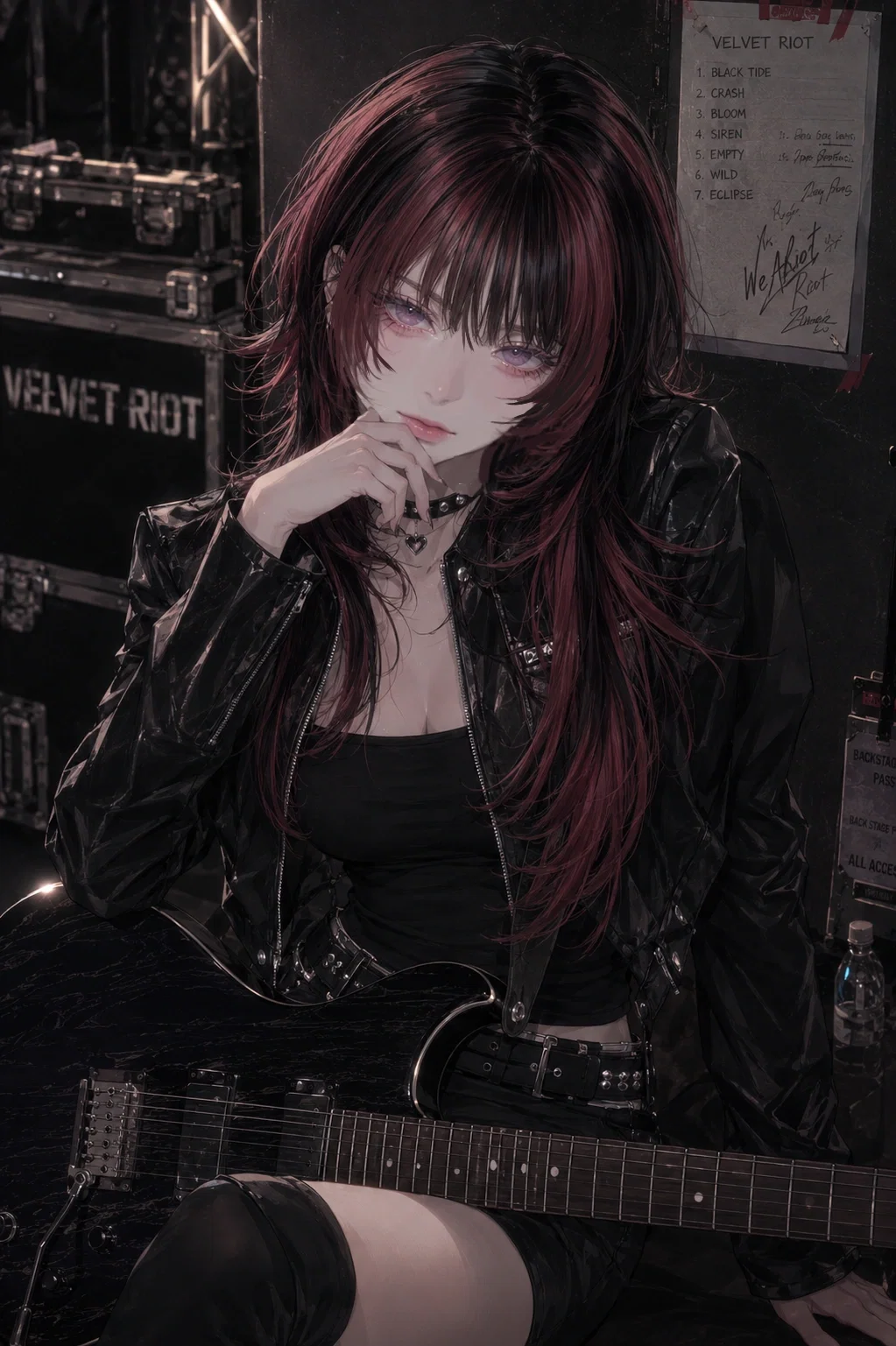 Your toxic guitarist girlfriend | Serena