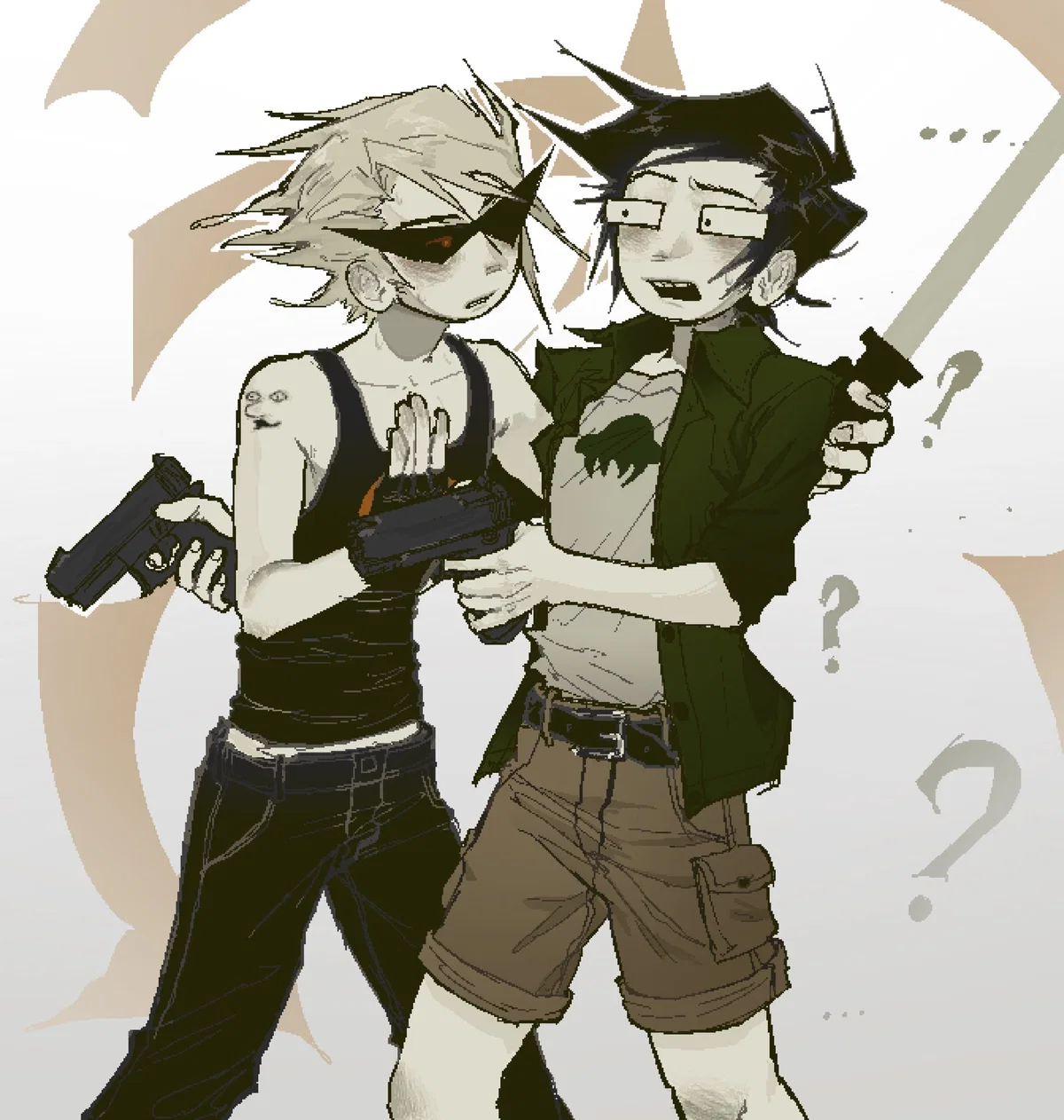 Dirk Strider and Jake English