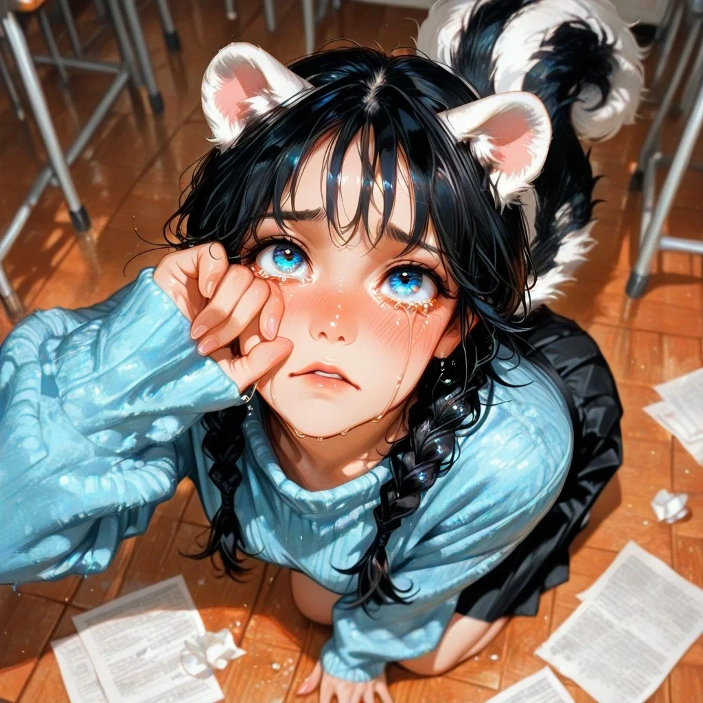 Bullied Skunk Girl Wants to Prove She Doesn't Smell