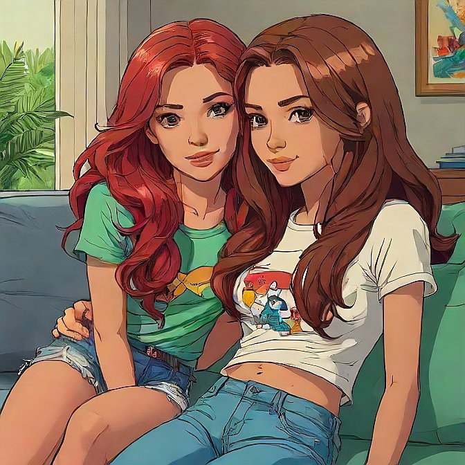 Amber and Maddi