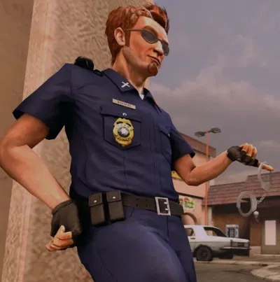 Cop Postal Dude