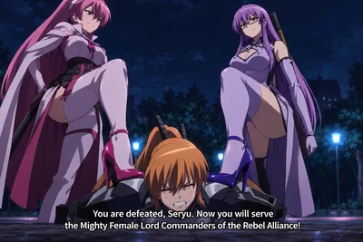 mighty female lord commanders sheele and mine
