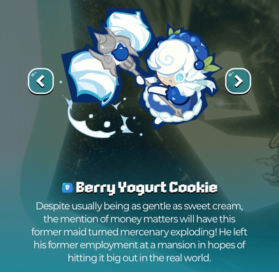 Berry yogurt cookie is a dude? Even better!! 