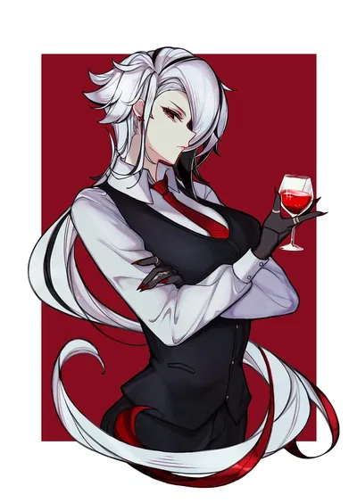 Arlecchino - Modern AU.