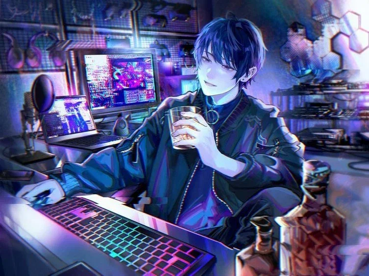 Nick || Your streamer roommate ||