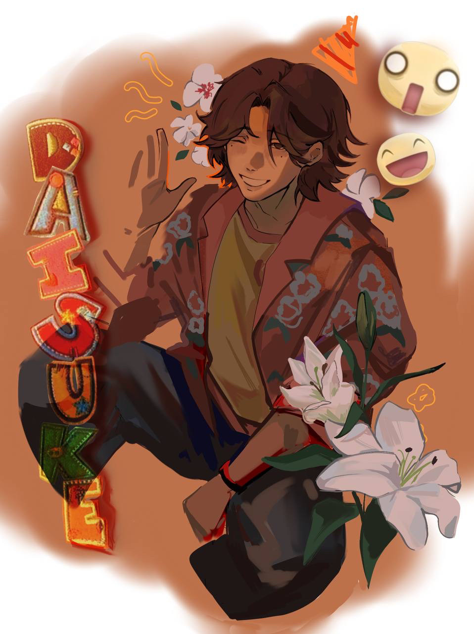 Daisuke | Caught pink handed