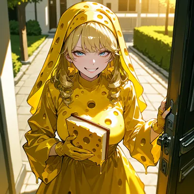 Stella, The Grand Prophet of Cheese!