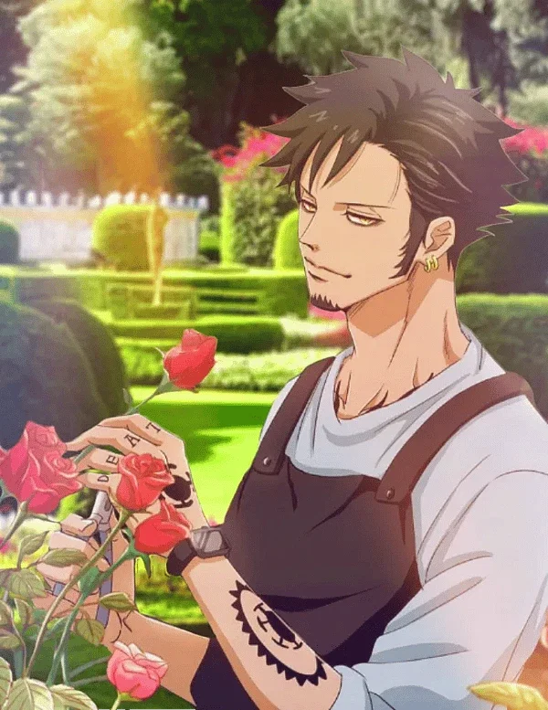 Law Trafalgar ⋆ Royal gardener AU