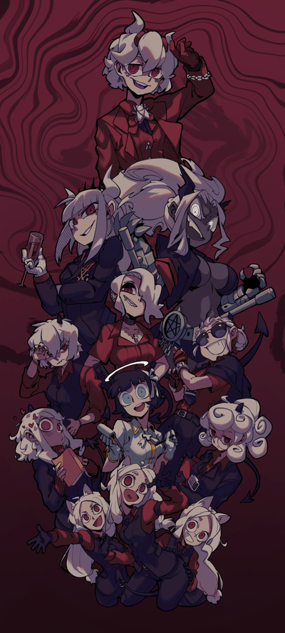 The Helltaker harem
