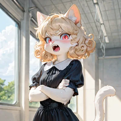 Aristocratic tsundere girl at Veyner Academy